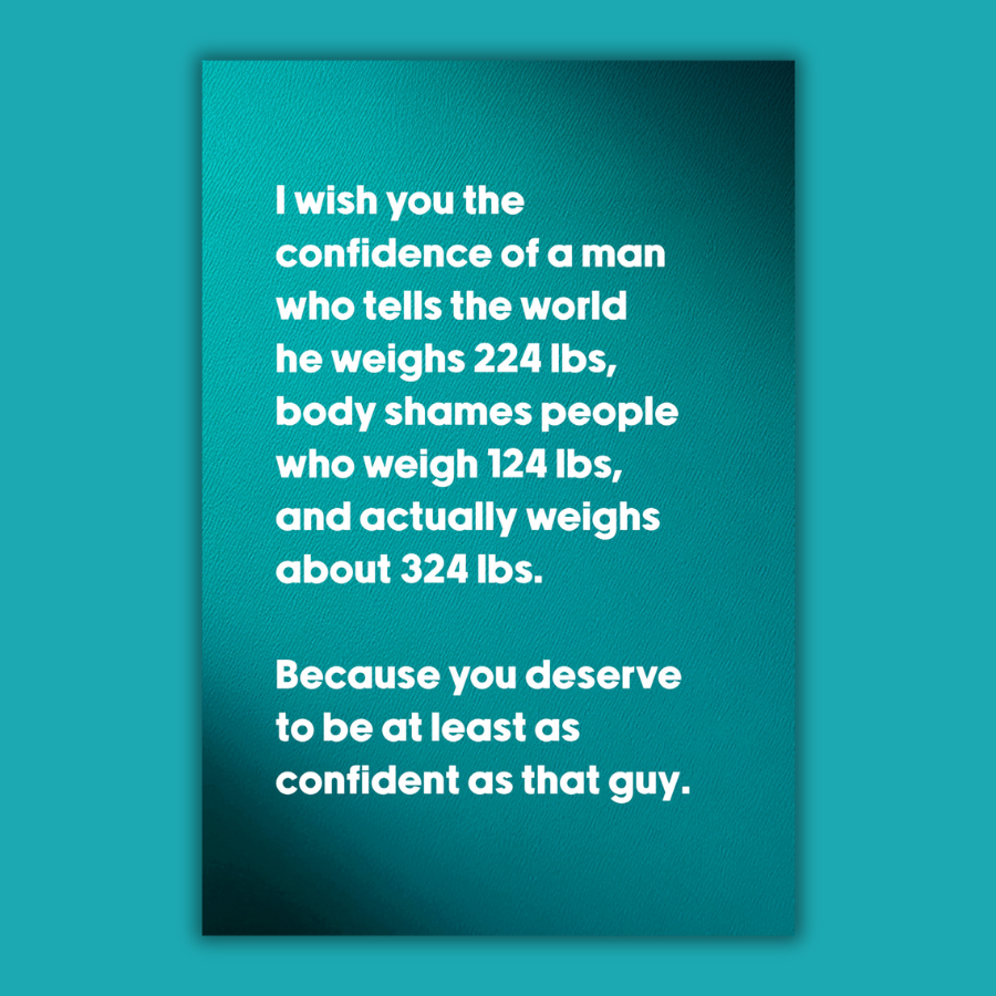 Body Shame Postcard