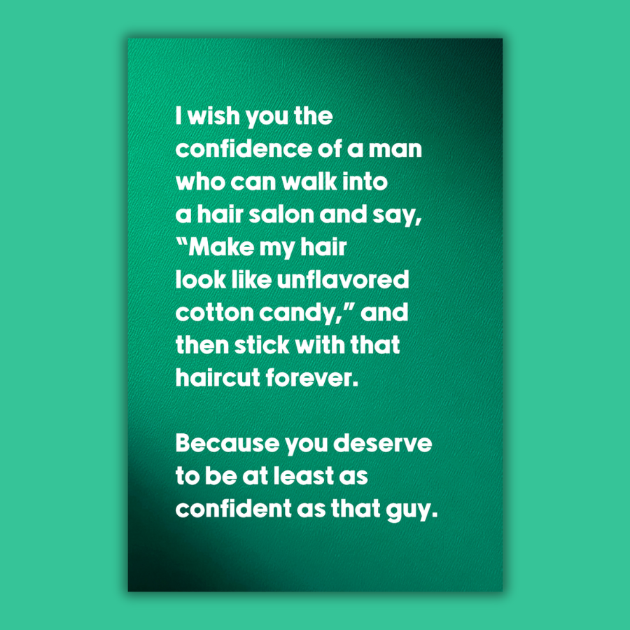 Cotton Candy Postcard