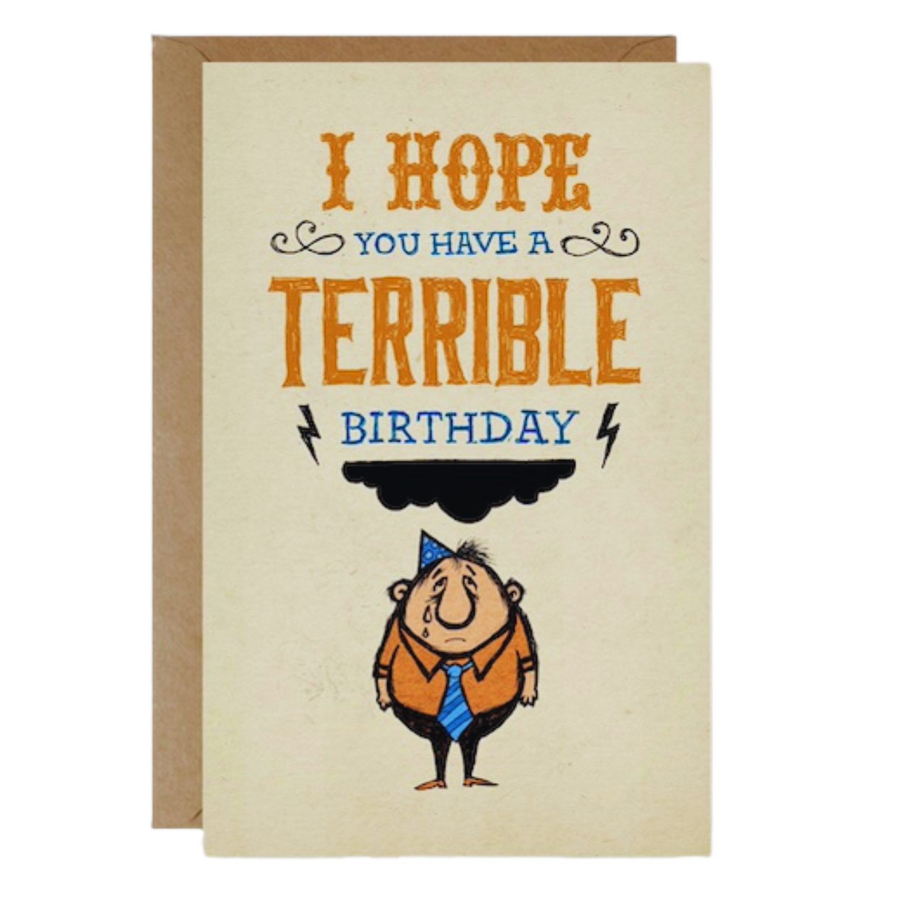 Birthday Card - Terrible Birthday (B)
