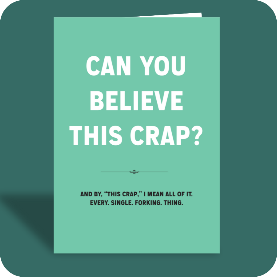 Everyday Card - Can You Believe (C)