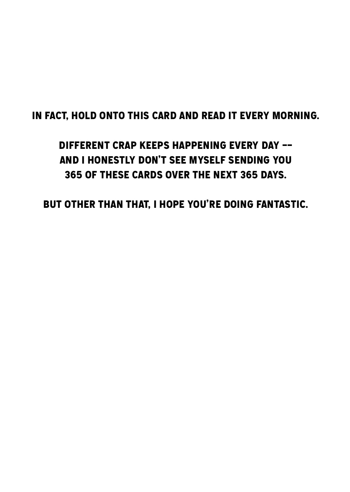 Everyday Card - Can You Believe (C)