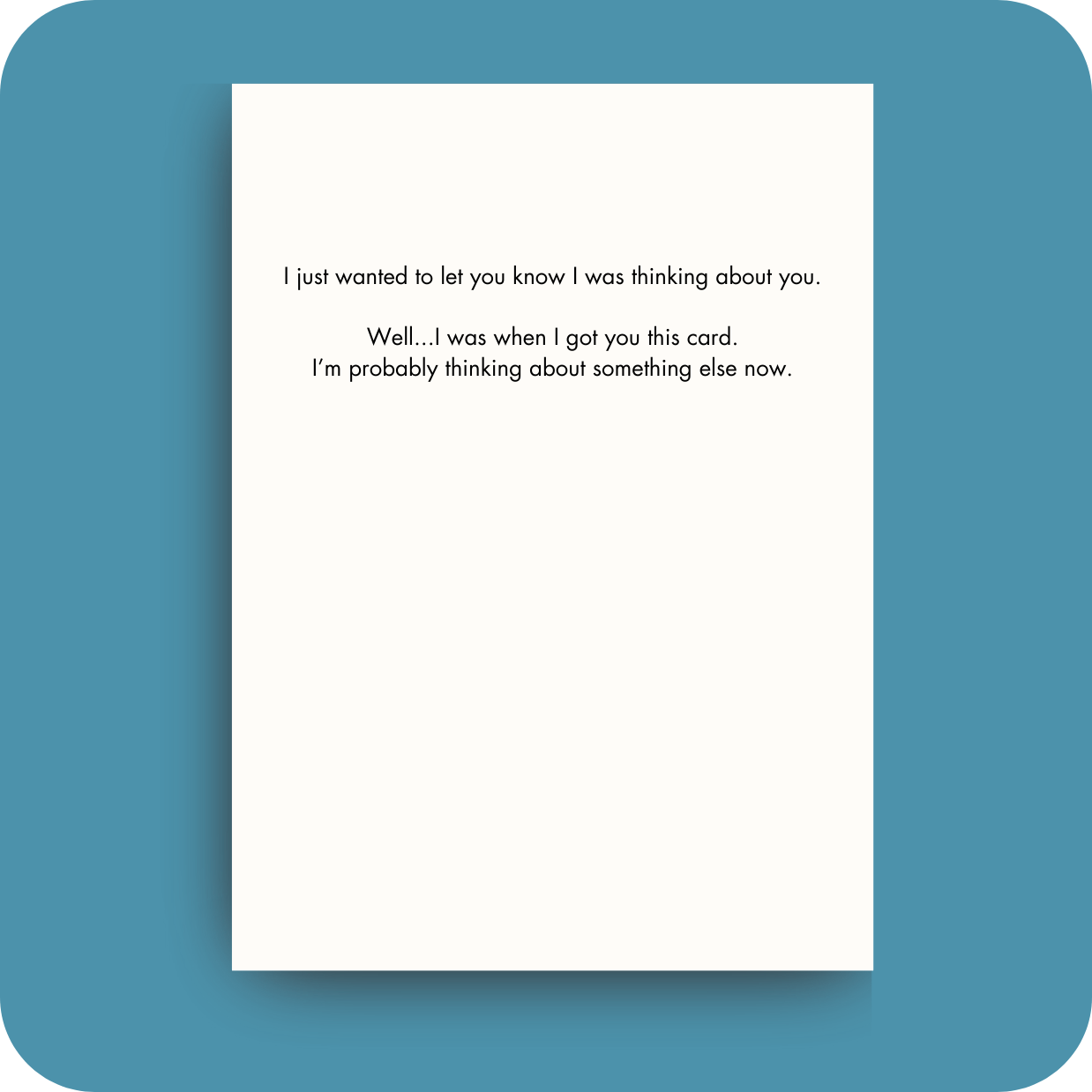 Thinking of You - Well, I Was (OG)