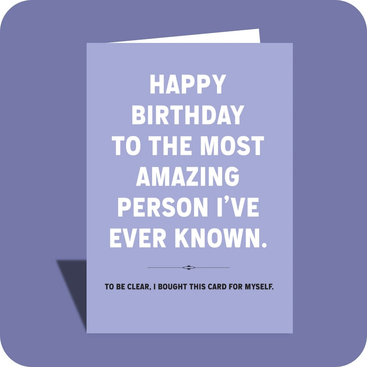 Birthday Card - Most Amazing (C)