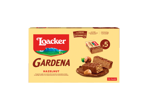 Gardena Hazelnut alla nocciola multipack 38gx5