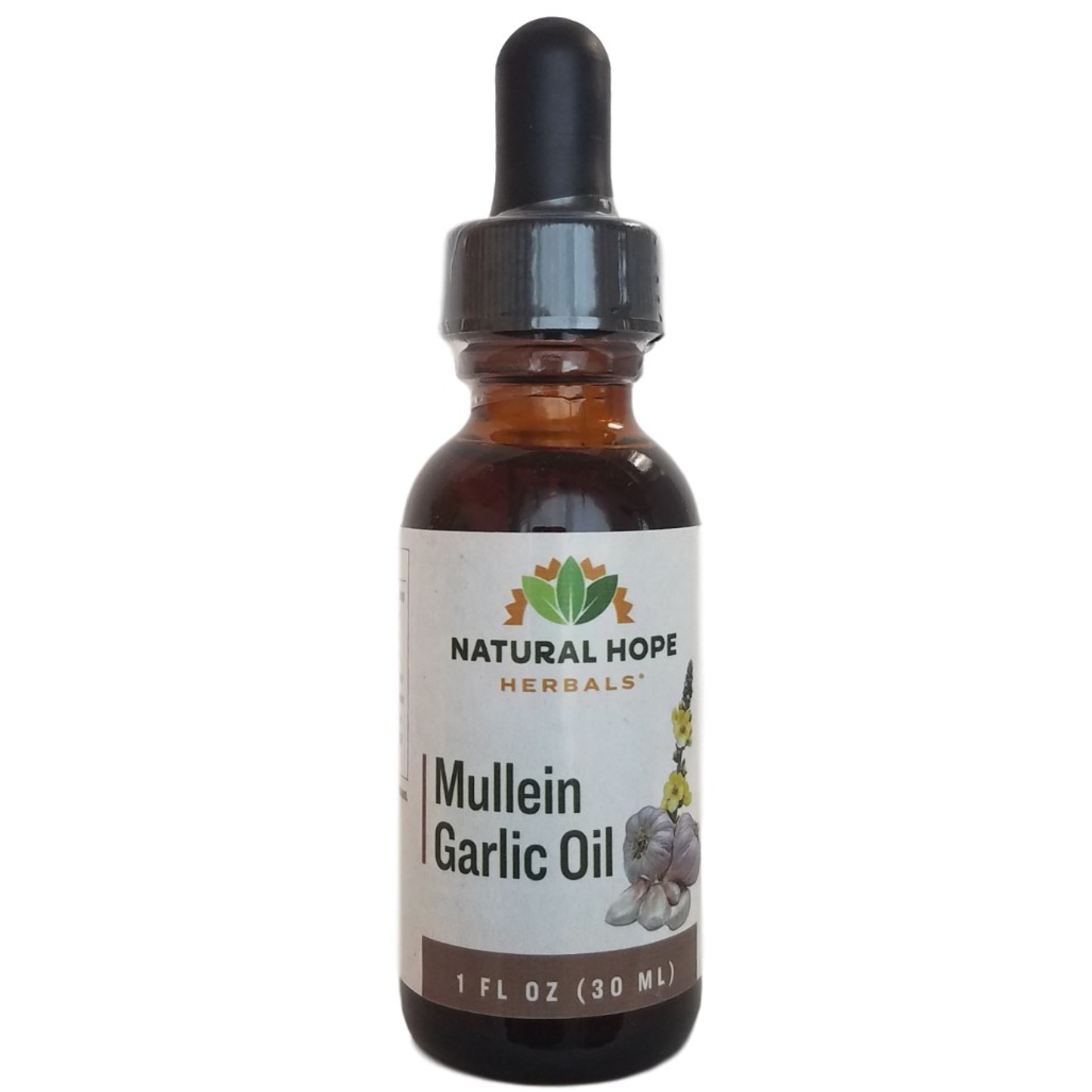 Natural Hope Herbals Mullein Garlic Oil