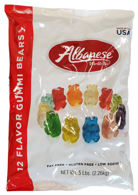 Albanese 12 Flavor Gummi Bears