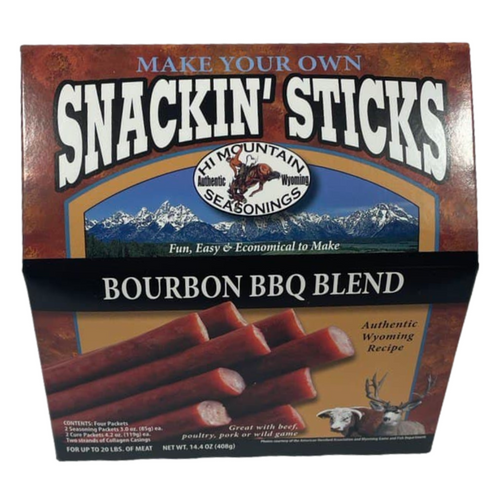 Hi Mountain Snackin' Sticks Seasonings Bourbon BBQ Blend