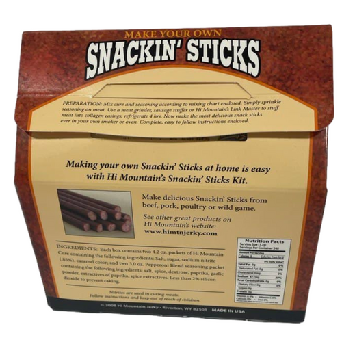 Hi Mountain Snackin' Sticks Seasonings Pepperoni Blend