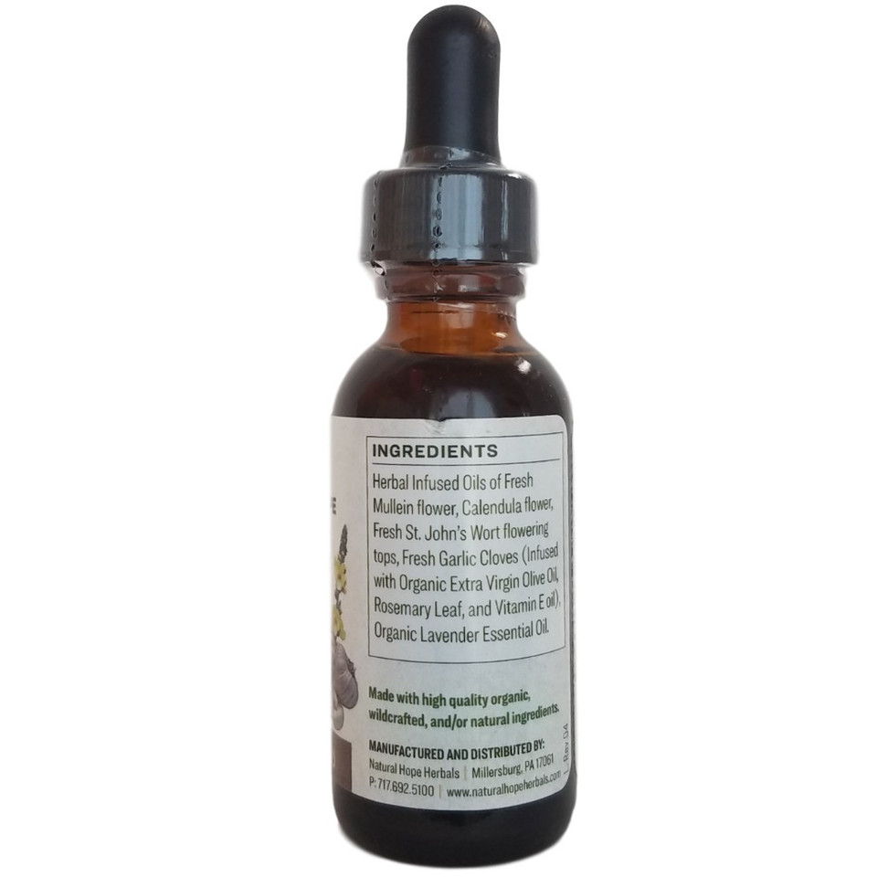 Natural Hope Herbals Mullein Garlic Oil
