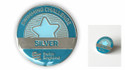 This is the Swim England Swimming Challenge Silver Award pin badge, which is a small badge that can be attached to clothing or accessories.