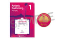  This is the Swim England Artistic Swimming Land 1 Award, which is an a4 certificate and pin badge.