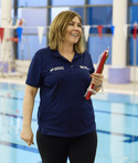 Institute of Swimming Navy Polo Shirts - Female
