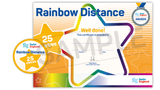Rainbow Distance Award 25m