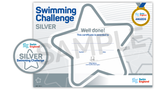 Swimming Challenge Silver Award