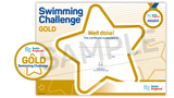 Swimming Challenge Gold Award