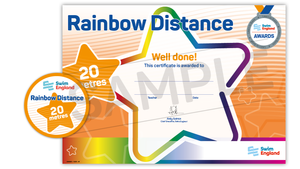 Rainbow Distance Award 20m