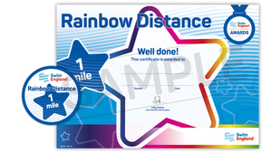 Rainbow Distance Award 1 mile