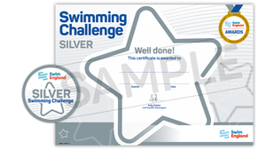 Swimming Challenge Silver Award