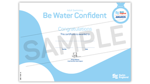 Be Water Confident Award
