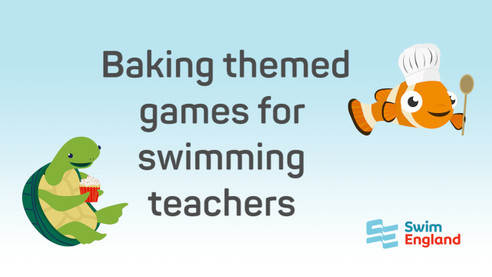 Add some fun to your swimming lessons with these baking themed games