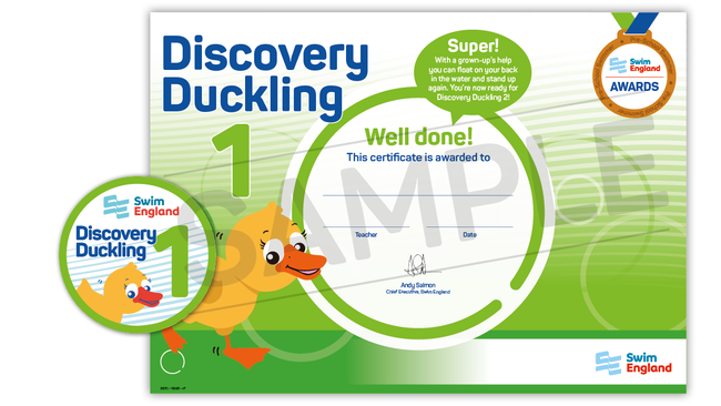 Discovery Duckling 1 Award