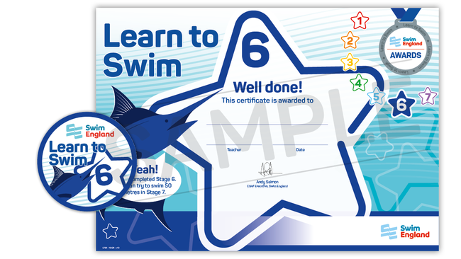 Learn to Swim - Stage 6 Award