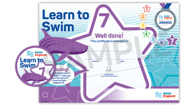 Learn to Swim - Stage 7 Award