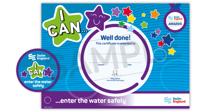 I CAN Enter The Water Safely Award