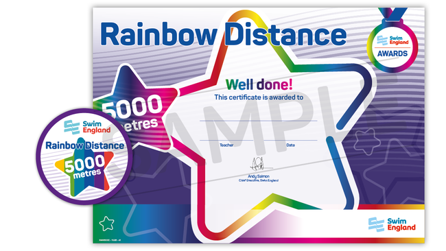 Rainbow Distance Award 5000m