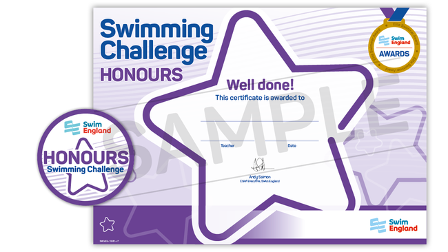 Swimming Challenge Honours Award
