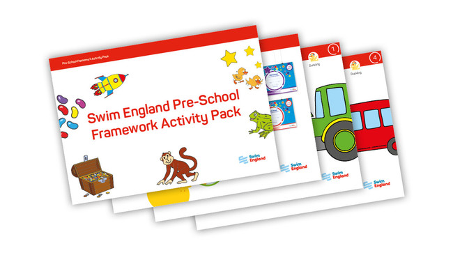 This is the Swim England Pre-School Framework Activity Pack, which contains game ideas linked to the Pre-School Framework.