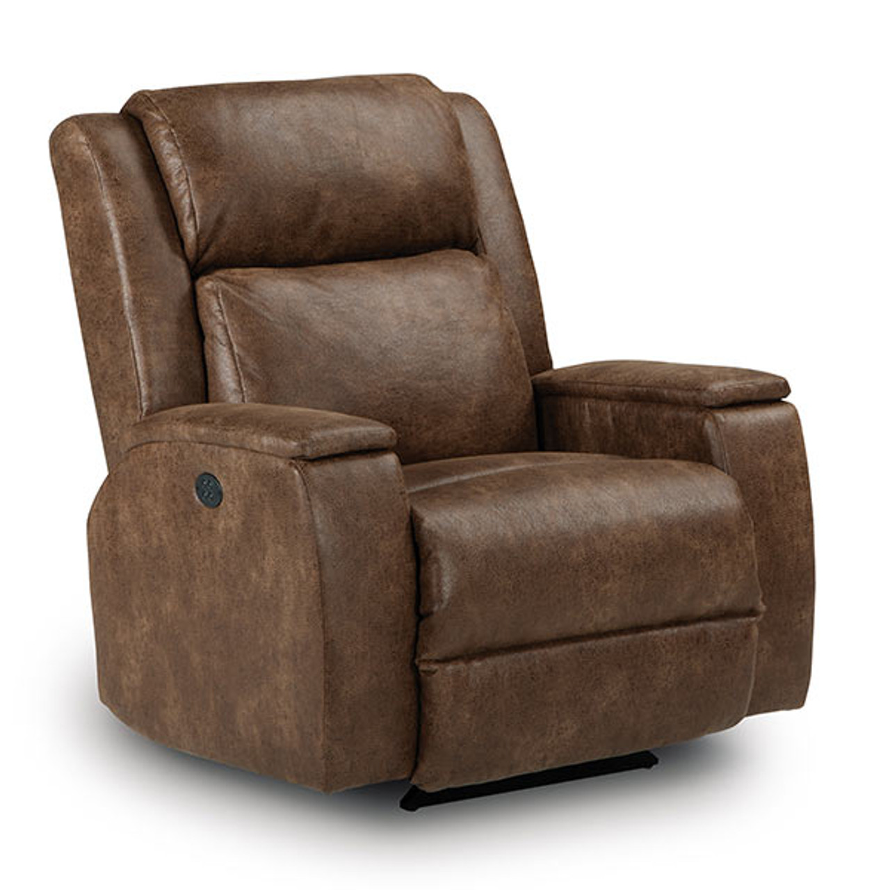 colton leather recliner