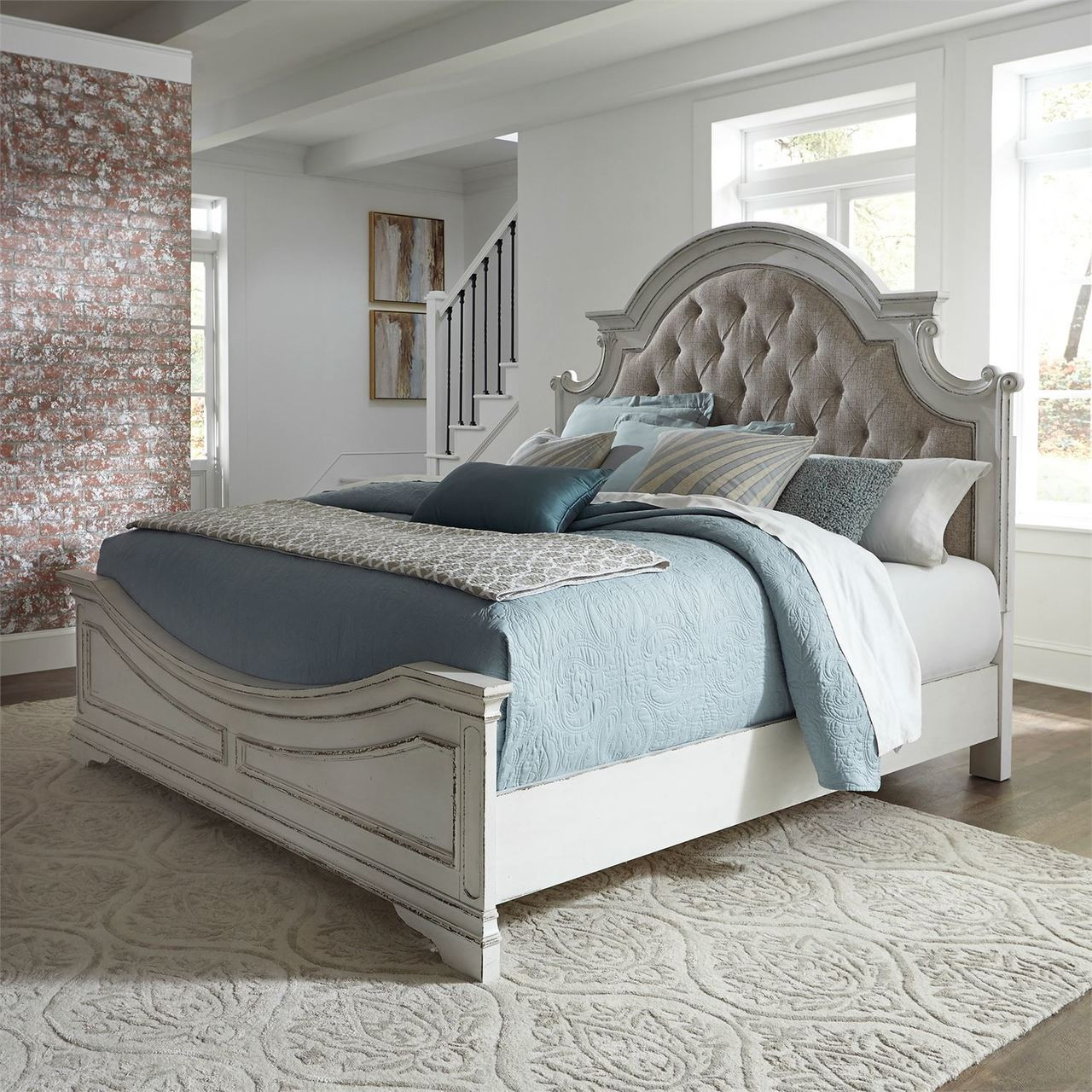 Liberty furniture magnolia manor shop panel bed