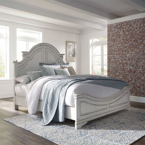 Magnolia Manor Queen Panel Bed