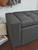 Cortwell Gray Storage Bench