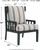 Kelanie Onyx Accent Chair