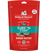 Stella & Chewy's Dog Freeze-Dried Dinner Patties Surf 'N Turf