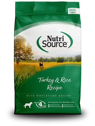 NutriSource Dog Turkey & Rice