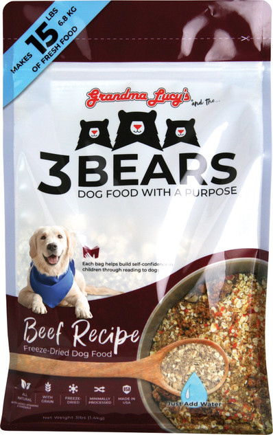 Grandma Lucy's Dog 3 Bears Beef