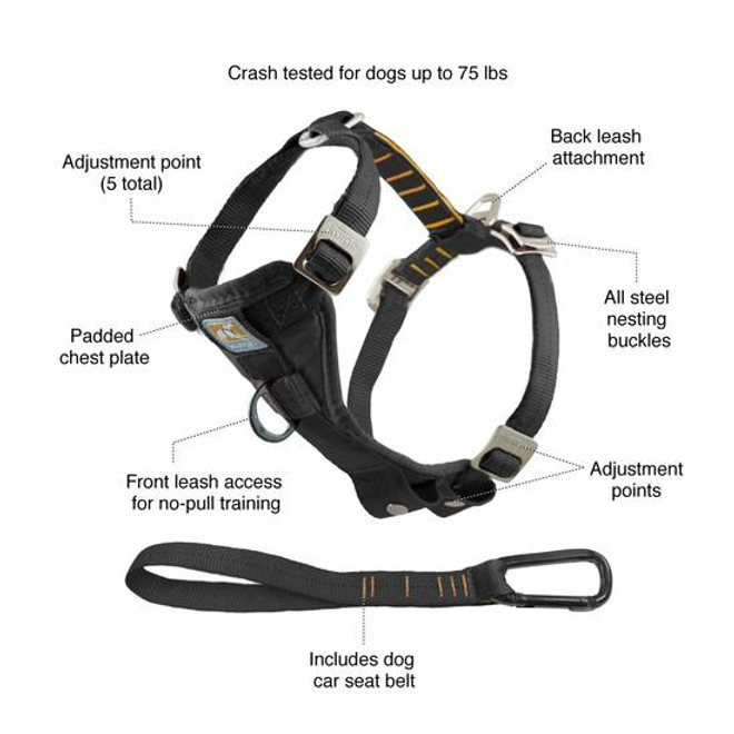 Kurgo Tru-Fit Enhanced Strength Harness - Joey's Pet Outfitters