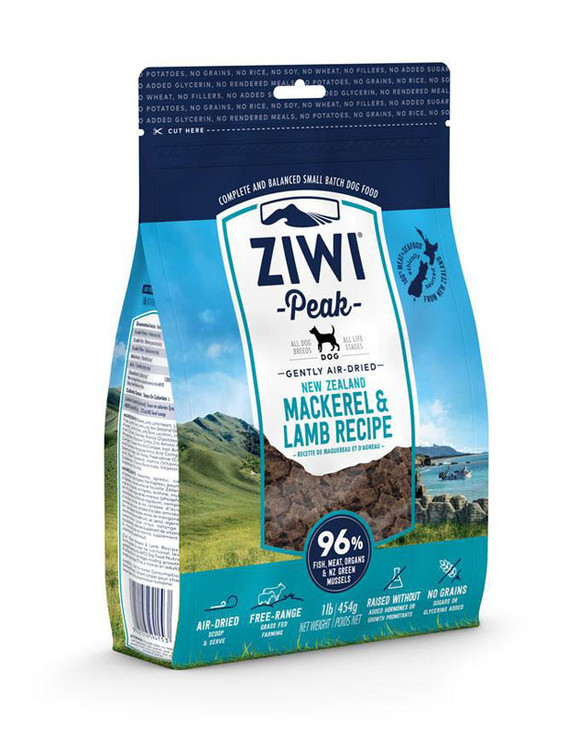 Ziwi Peak Air Dried Dog Food Mackerel & Lamb