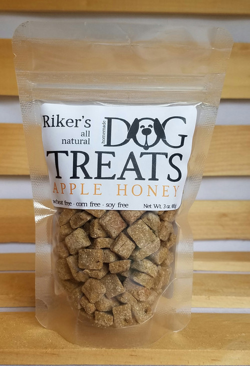 Riker's Dog Treats - Apple Honey - 3oz Training Treats