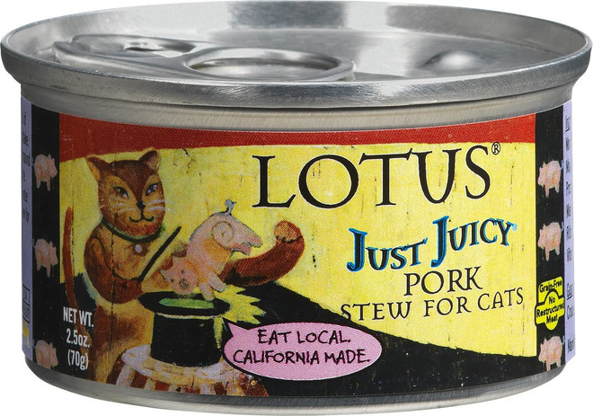 Lotus Cat Just Juicy Pork Stew 2.5oz