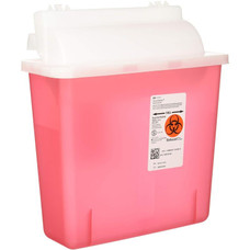 SharpSafety In-Room Sharps 5 Quart Container Wall Bracket