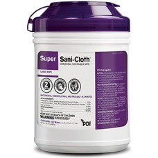 Super Sani-Cloth  Germicidal Disposable Wipe