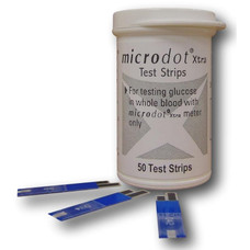 Microdot  Xtra Test Strips, 50/box