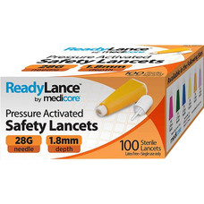 ReadyLance Pressure Activated Safety Lancets