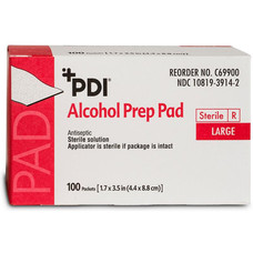 PDI  Alcohol Prep Pads, 100/box