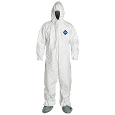 DuPont Tyvek  Coverall w/ Hood and Boots