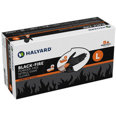 Halyard BLACK-FIRE* Nitrile Exam Gloves